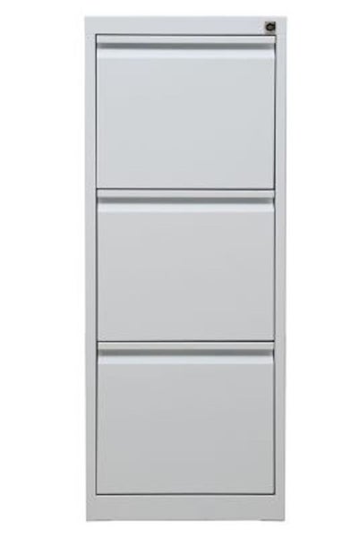 PROREGAL Hängeregistraturschrank 3 Schubladen Mare HxBxT 101 x 40 x 62 cm Weiß