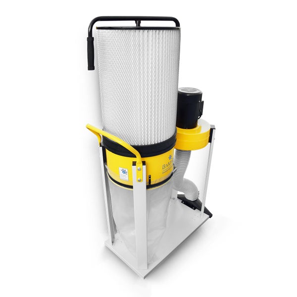 Absauganlage mit Filter und Auffangsack