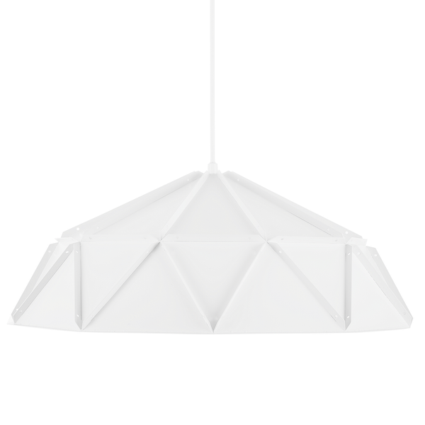 Hängeleuchte weiß geometrisch SENIA