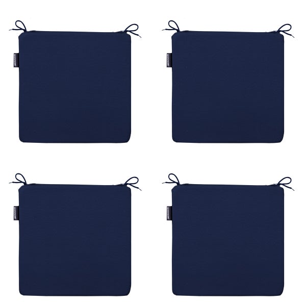Sitzkissen Panama Indigo - Ca. 40x40 cm - 4er-Set