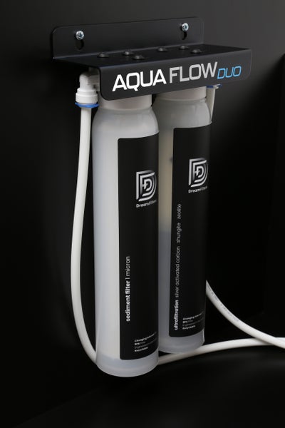 Wasserfilter Aqua Duo Wasserfilter, Kompaktes Filtersystem mit Ultrafiltration und Aktivkohleblock mit Silberionen.
