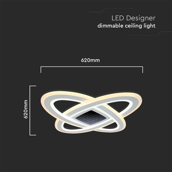 LED Deckenleuchte, dimmbar, 620 mm