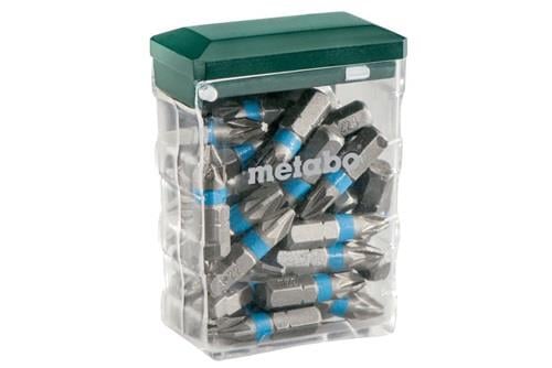 Metabo Logo. Bit-Set in Kunststoffbox.
