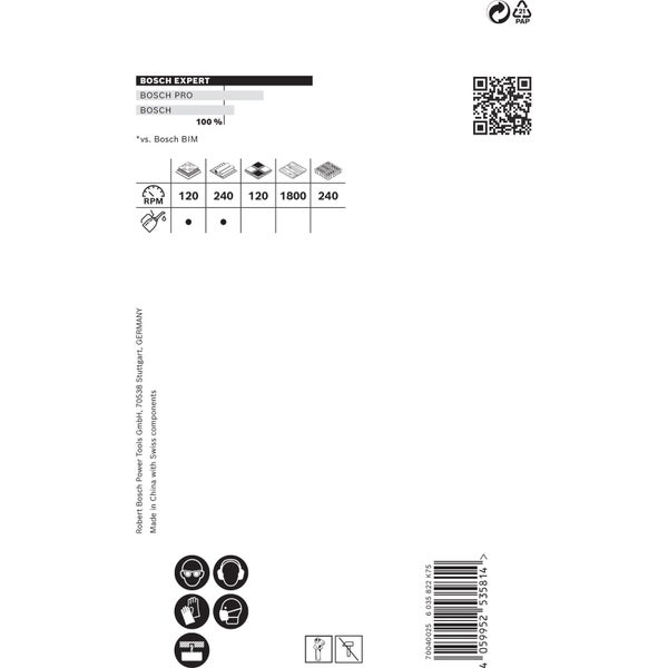 Bosch Expert Lochsäge mit Hartmetalltechnologie auf Holz