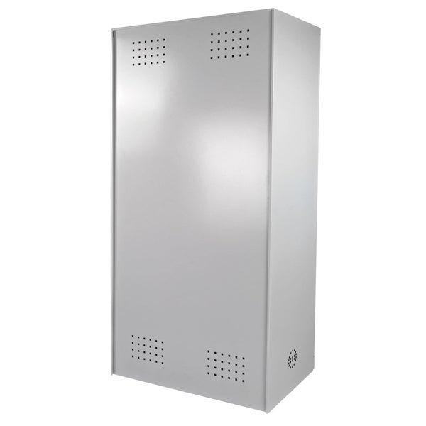 PROREGAL Gefahrstoffschrank HxBxT 192 x 92 x 58 cm Lichtgrau