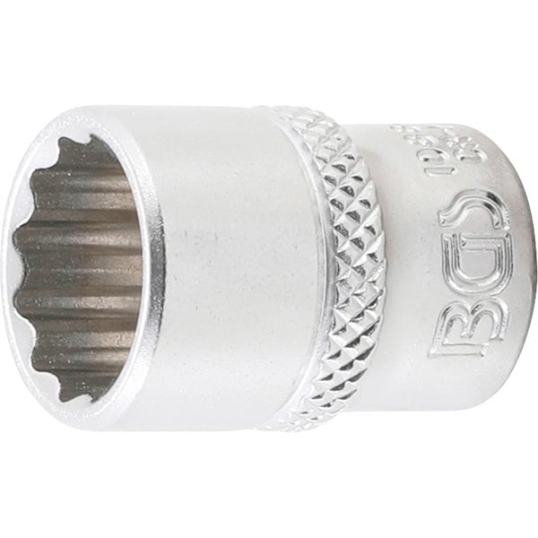 BGS Steckschlüssel-Einsatz Zwölfkant Antrieb Innenvierkant 6,3 mm (1/4) SW 1/2 - 10880