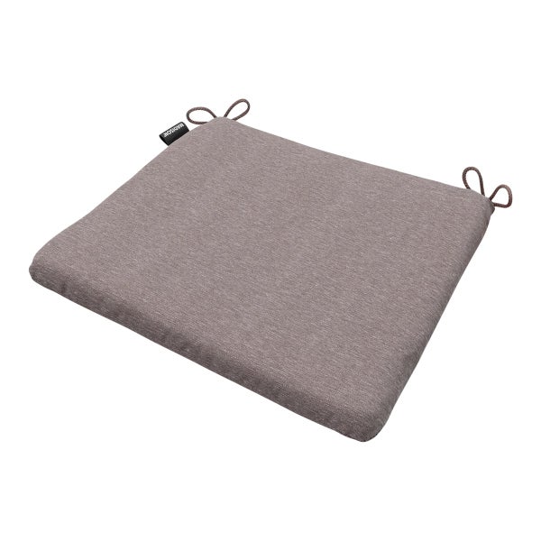 Sitzkissen Panama taupe - Ca. 40x40 cm - 4er-Set