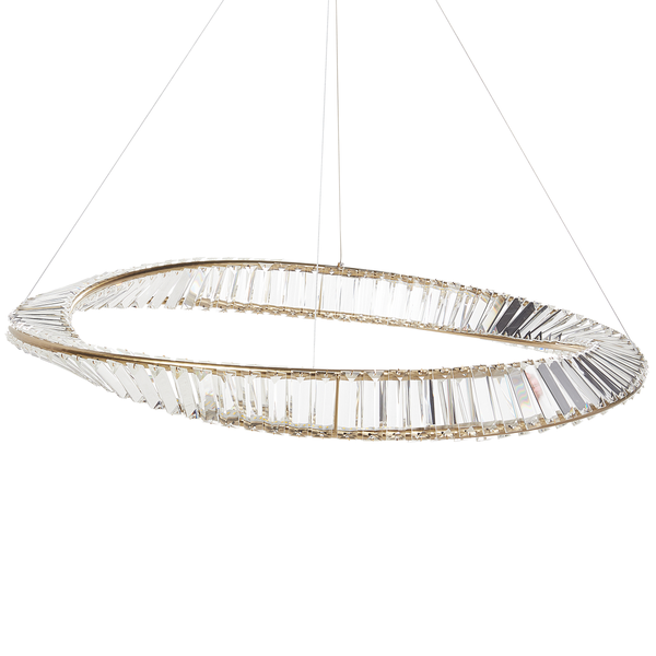LED Kronleuchter ROSENDE Metall Gold