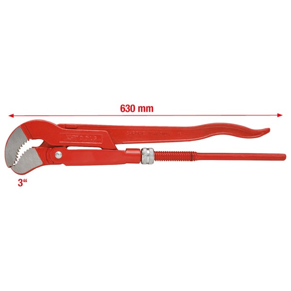 Rohrzange mit 630 mm Länge
