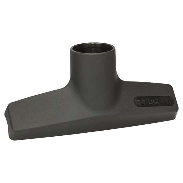 Bosch Staubsaugerdüse aus schwarzem Kunststoff für Trockensauger.