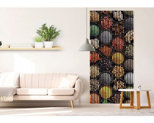 Akustikpaneel digital bedruckt Spice 2 19x1133x2400 mm Set = 2 Einzelpaneele
