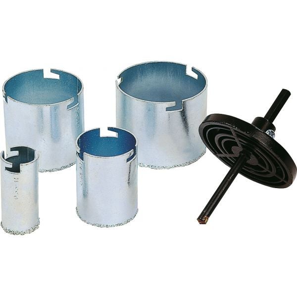 Triuso HM-Fliesenlochbohrer-Satz 6-tlg  33/53/73/83 mm - 1 Set