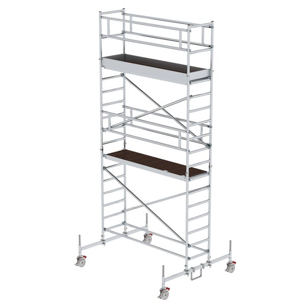 Fahrgerüst mit zwei Plattformen