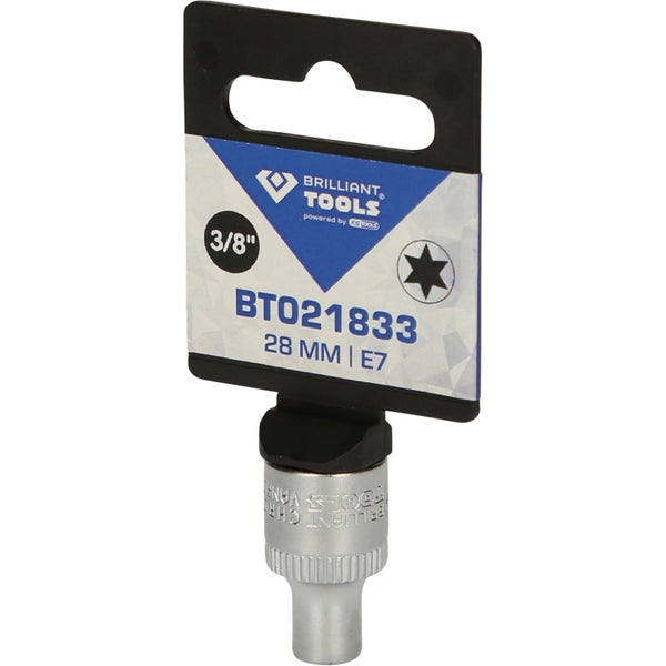 BRILLIANT TOOLS 3/8 Torx-E-Stecknuss E7 - BT021833