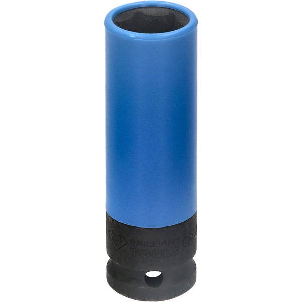 BRILLIANT TOOLS 1/2 Alu-Felgen-Kraft-Stecknuss 17 mm - BT691006