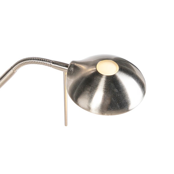 Metall Schreibtischleuchte mit flexiblem Schwanenhals zur gezielten Beleuchtung