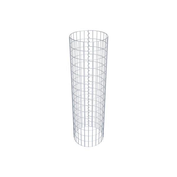 Gabionensäule Durchmesser 42 cm, MW 5 x 10 cm rund - Höhe: 1,50 m