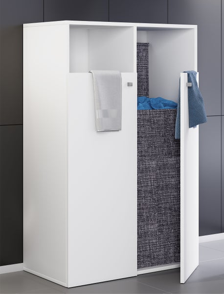 Wäscheschrank Wäschetruhe Wäschebox Dreso XL 2-f