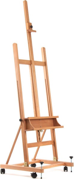 MUSEO Milan H-Rahmen-Staffelei – Atelier-Staffelei – Staffelei für Erwachsene – verstellbar