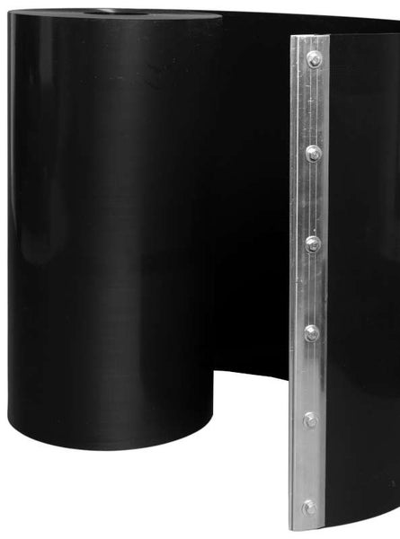 Teichfolie aus EPDM Kautschuk auf Rolle mit metallischer Abschlussschiene zur Befestigung