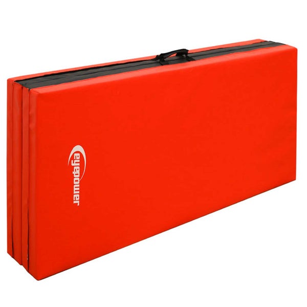 Faltbare Gymnastikmatte von eyepower mit Tragegriff