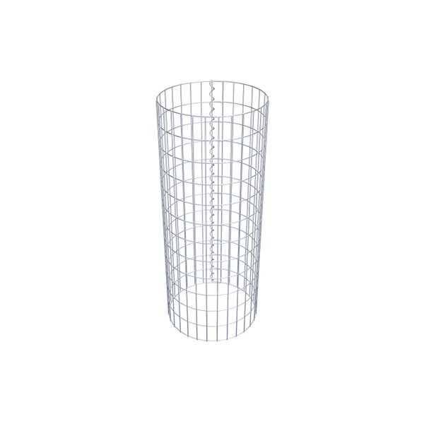 Gabionensäule Durchmesser 47 cm, MW 5 x 10 cm rund - Höhe: 1,20 m