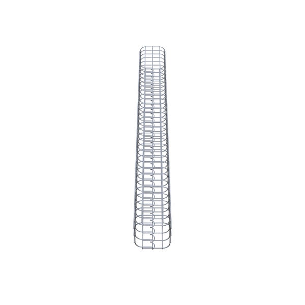 Gabionensäule 17 x 17 cm, MW 5 x 5 cm eckig - Höhe: 1,70 m