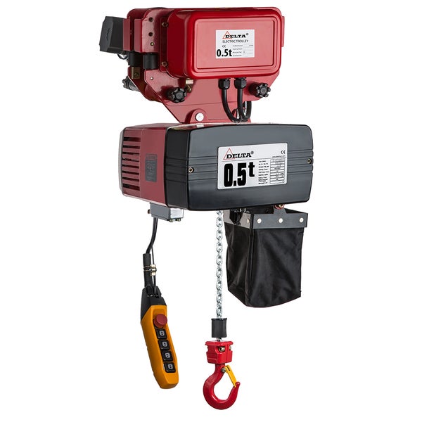 DELTA Premium Elektrischer Kettenzug Typ DED Tragkraft 0,5t Hubhöhe 3m