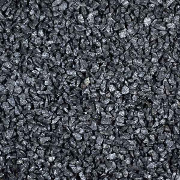 Kieselsteine Garten Zierkies Basalt 5-8 mm 25 kg Anthrazit Aquarium Kies Basaltsplitt Weg Steinteppich Zierstein Splitt