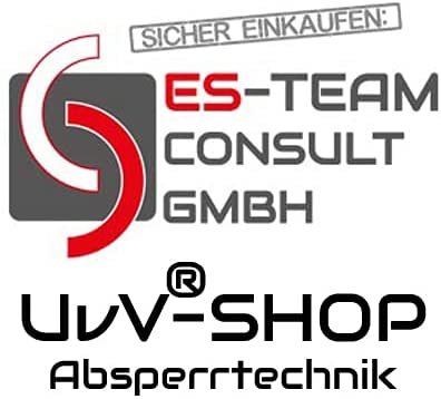 Absperrkette Gliederkette Kunststoff ab 5 Meter 6 / 8 / 10 mm Stark   / weiss-rot / 8 mm / 5 Meter