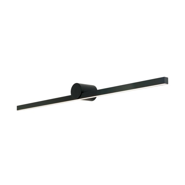Moderne LED Wandleuchte mit schlankem Design und runder Wandbefestigung
