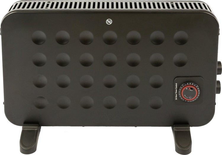 Konvektor Quality Heating Turbo 45x60 cm 2000 W Stahl Weiß inkl. Thermostat, Timer, Überhitzungsschutz, geräuschlos