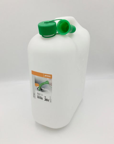 STIHL Benzinkanister 20L transparent Kraftstoffkanister Dieselkanister 00008810209