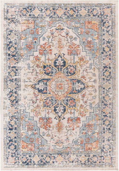 Outdoorteppich Vintage Orient Mehrfarbig/Orange 120x170 cm
