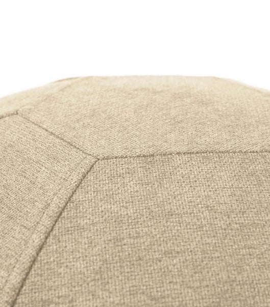 mokebo Stoff Sitzball Büro ergonomisch 'Der Sportliche', Sitzball mit Pumpe, 65cm Breite, ergonomische Bürostuhl Alternative