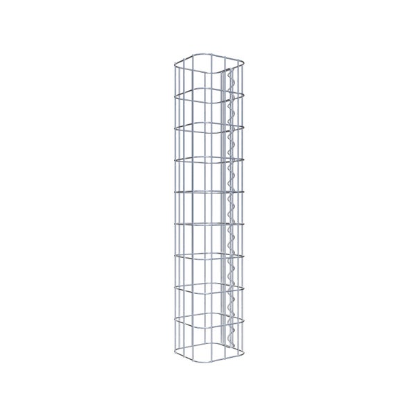 Gabionensäule 17 x 17 cm, MW 5 x 10 cm eckig - Höhe: 0,90 m