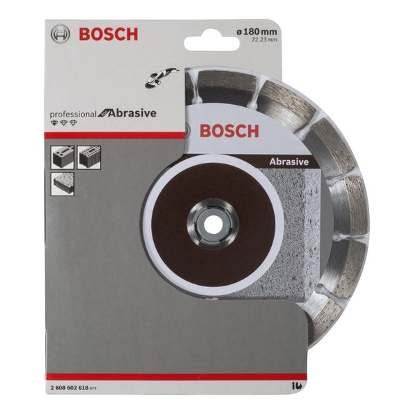 Bosch Trennscheibe mit 180 Millimeter Durchmesser in Verpackung