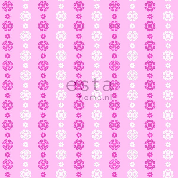 Tapete mit Blumenmuster