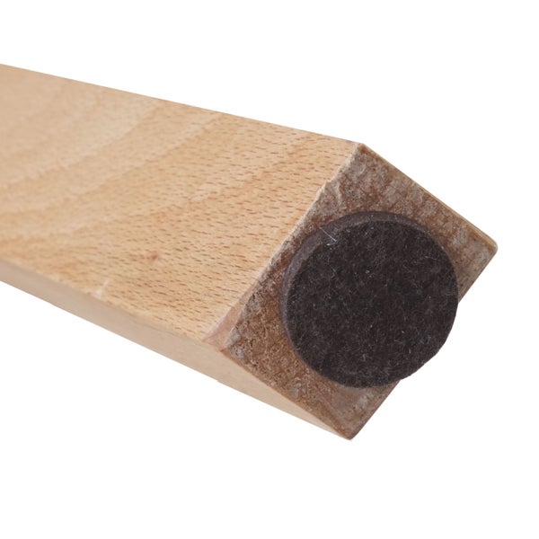Holzbein mit Filzgleiter