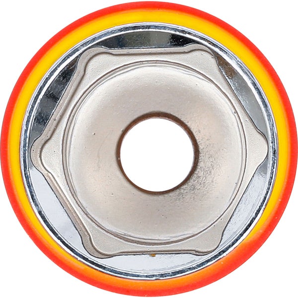 BGS VDE-Steckschlüssel-Einsatz Sechskant Antrieb Innenvierkant 12,5 mm (1/2) SW 32 mm - 72082