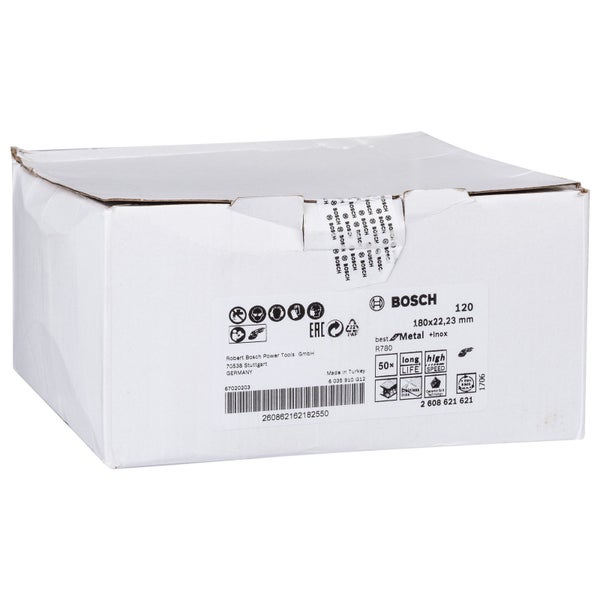 Bosch PRO R780 Fiberscheibe 180 mm G125 - 2608621621