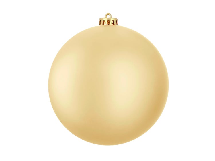 Ornament rund gold matt 15 cm