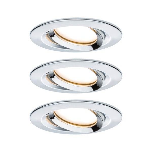 Drei LED-Lampen mit E27-Sockel