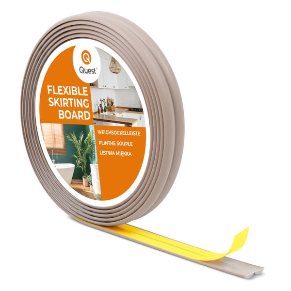 Flexible Sockelleiste auf Rolle