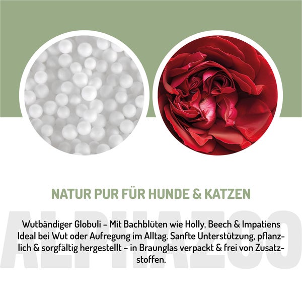 alphazoo Wutbändiger Bachblüten 15g