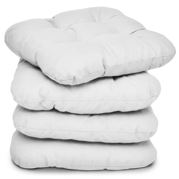 Stapel aus vier Stuhlkissen