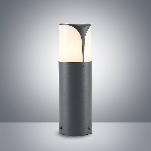 Rechteckige schwarze Wandleuchte