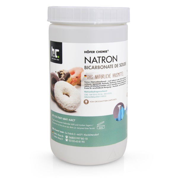 Höfer Chemie Natron Bicarbonate de Soude in einer Dose