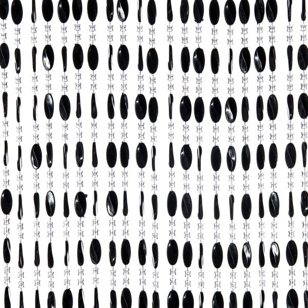 Fliegenvorhang / Türvorhang - Charlotte - 100x240 cm - schwarz