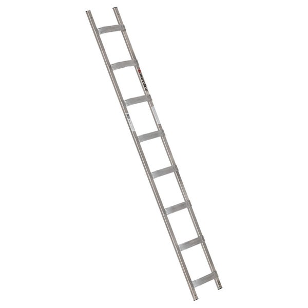 Aluminium Anlegeleiter mit Sprossen